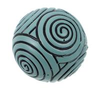 Ciieeo Japanese Zen Garden Sand Stamp Sphere Resin Miniature Landscape Accessory for Yoga Meditation Decoration with Symmetrical Spiral Pattern for Relaxation and Mindfulness