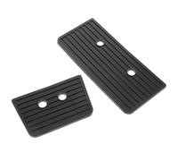 Ciieeo Jazz and Bass Drum Pedal Guards Rubber Non-Slip Pads 5.5X2.5 Inch for Drummers Easy Setup Anti-Slip Drum Accessory