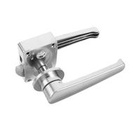 Ciieeo Keyless Entry Rv Toilet Door Lock with Silent Operation Alloy Handle for Bathroom Privacy and Smooth Indoor Latch Compatible with Trailers and Yachts