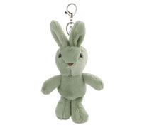 Ciieeo Keyring Pendant Bunny Pendant Creative Plush and Zinc Alloy Fix and Store Keys Comfortable to Touch Versatile Gift for Keys and Backpack