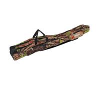 Ciieeo Large Capacity Three Layer Foldable Fishing Rod Bag with Double Shoulder Straps, Oxford Cloth Material, Protects Rods from Damage and Prevents Seawater Erosion, for Outdoor Sea