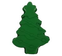 Ciieeo Large Green Christmas Tree Silicone Mold for Cake Biscuit Cupcake Gummy Chocolates 12in DIY Xmas Tree Shaped Baking Pan Holiday Fondant Tray Mold