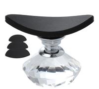 Ciieeo Lazy Eyeshadow Seal Stamp Set 4pcs Silicone Eyeshadow Stamps with Diamond Handle Large Medium Small Crease Stencils for Quick Eye Makeup Tool