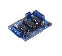 Ciieeo Ld Motor Drive Shield Expansion Board Compatible with Arduino Duemilanove Mega Avr Atmel for Dc Gear and Stepper Motor Control