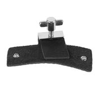 Ciieeo Leather Drum Mute Pad for Drums with Tone Control and Vibration Frequency Change Cushion Pads in Black for Beginners Practice