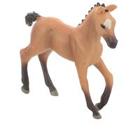 Ciieeo Lifelike Small Horse Figurine Model Realistic Plastic Animal Adorn for Home Decoration and Wild Animal Party Supplies Creative Indoor Ornament for Horse Lovers and Themed Scenes