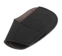 Ciieeo Lightweight Black Pu Leather Golf Putter Head Cover for Center Shaft Putter Club with Collision Prevention, Minimalist Design for Travel and Golf Course Use