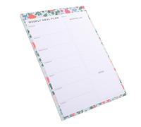 Ciieeo Magnetic Weekly Meal Planner Notepad 7" X 9" with 60 Sheets 120 Pages Tear-off Grocery Shopping List for Fridge Kitchen Organizer Household Menu Planner