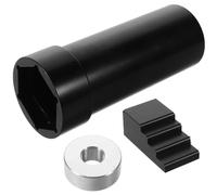 Ciieeo Mainshaft with Easy for Removal Construction Feature and Metal Sprocket Socket Wrench Lock Nut Pulley Personal Use and Repair Shops by Motorcycle Mechanics