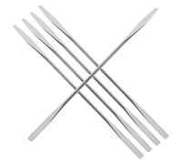 Ciieeo Makeup Mixing Rods 5Pcs Stainless Steel Cosmetic Stirring Sticks for Foundation Lipstick Pigment and Nail Art Blending Tools for Makeup Professionals