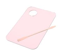 Ciieeo Makeup Palette Foundation Mixing Tray and Acrylic Pigment Board Pink for Nail Art and Watercolour Mixing Smooth Surface for Cosmetic and Makeup Use