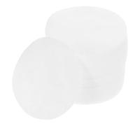Ciieeo Makeup Remover Pads White Round Non-Woven Fabric 200pcs Highly Absorbent and Sanitary Cotton-Free Pads for Facial Cleansing Suitable for Home Use and Nail Art