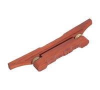 Ciieeo Mandolin Adjustable Rosewood Bridge Replacement String Bridge Mandolin Accessories Wooden for Folk Instrument Repair Random Color Random Color