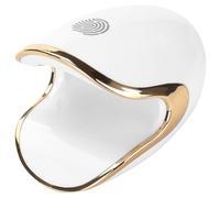 Ciieeo Manicure Drying Lamp Nail Art Compact White Plastic Manicure Nail Gels Lamp with Evenly Heat up Feature for Anytime Anywhere Personal Use