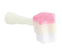 Ciieeo Manual Facial Brush Face Massage Brush Comfortable Abs Plastic Skin Care Tool for Ladies Most People Home and Travel Use