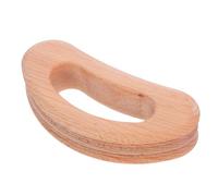 Ciieeo Manual Massage Tool Muscle Massager Ergonomic Design Easy to Grip Khaki Wood Hand Held Massage Tool Relieving Neck and Leg Muscle Tension