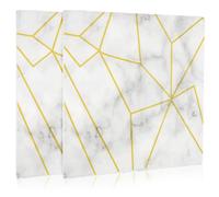 Ciieeo Marble Pattern Disposable Paper Napkins 2pcs Set for Bathroom Guest Towels and Hand Towels Decorative Marbled Paper for Parties Weddings and Dinner Use