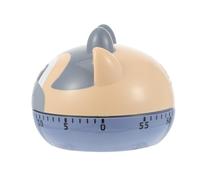 Ciieeo Mechanical Kitchen Timer Cartoon Calf Countdown Timer 60 Minute Manual Cooking for Baking Frying Boiled Eggs Home Food Preparation and Time Management