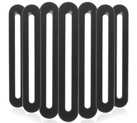 Ciieeo Mending Brackets Reinforcing and Splicing Panels Stainless Steel Flat 10pcs Adjustable Lightweight Metal Support for Furniture Plates for Bench and Sofa Repair