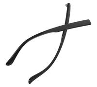 Ciieeo Metal Eyeglass Arm Legs Replacement 1 Pair Glasses Temple Arms, Universal Repair Kit Designed for Preventing Frame Damage, Suitable for Outdoor Activities and Sports (Black)