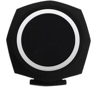 Ciieeo Microphone Protective Covers Noise Cancelling Sponge Black Sponge Easy to Install Strong Adaptability Indoor Recording Human Voice Recording