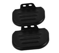 Ciieeo Mini Folding Bike Pedals Rear Foot Pegs for Mountain and Electric Bikes Anti-skid Aluminum Rear Wheel Footrest Bicycle Pedals with Easy Installation Black