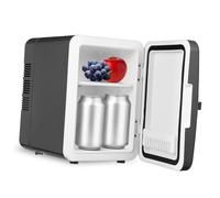 Ciieeo Mini Fridge for Car and Bedroom Portable Skin Care Refrigerator with Partitioned Storage Low Noise Material Makeup Cooler Uk Plug Compact and Design