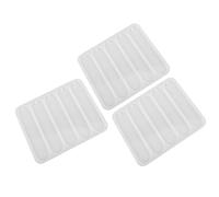 Ciieeo Mold for Resin Casting White with Easy Demolding Feature Silicone Creative 3pcs Rectangle Bookmark Silicone Material, for Presents and School Decoration