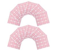 Ciieeo Monthly Planner Index Tabs Stickers Set Pink Decorative Monthly Tab Dividers for Planners Office and School Calendar Accessories 15 Sheets (3 Packs)