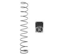 Ciieeo Motor Spring and Compression Spring Set for Pinball Machine Kits Game Console Accessories Black Mechanical Extension for Vending and Balloon Pop Games