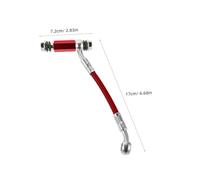 Ciieeo Motorcycle Brake Line Extension Adapter Hydraulic Brake Hose Coupling High-Strength Corrosion-Resistant Metal Leakproof for Motorbike Repair and Modification