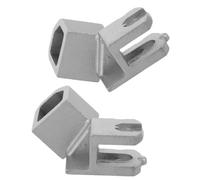 Ciieeo Motorcycle Rear Shock Extender with Improved Control and Increased Ride Height Aluminium Alloy 2pcs Suspension Riser Adapter for Pit Bike and Moped for Commuting Scooters