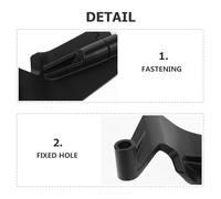 Ciieeo Motorcycle Rearview Mirror with Invisible Wing Design, Metal and Plastic Construction, Adjustable Side Mirror for Enhanced Riding Safety on Motorcycles