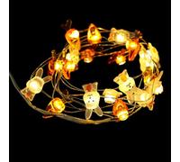 Ciieeo Multi Copper Wire Easter Rabbit Carrot String Light Decor LED Light Plastic Party Decor Lamp String Lamp 78.60X0.98X0.59 in Easy to Use Lovely Fun Cute Decorations Easter Theme