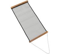 Ciieeo Multi-function Hanger Organizer for Earrings and Necklaces with Mesh Fabric and Wood Material, for Home Jewelry Organization and Wall Decoration, Offering Large Capacity