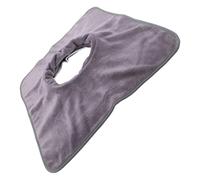 Ciieeo Multi-Functional Deep Grey Massage Table Cover with Face Hole, Comfortable Salon Spa Bed Sheet for Foot Bath Therapy and Body Treatment