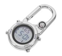 Ciieeo Multifunctional and Climbing Activities, Suitable for Men and Women Metal Clip Watch with Night Glow and Portable Design, Carabiner Digital Watch for Outdoors Use
