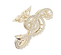 Ciieeo Musical Note Hairpfor Women Stylish Claw Clips for Thin Hair for Music Lovers Hairstyles