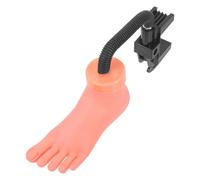 Ciieeo Nail Art Training Tool Foot Nail Practice Model in Pink Pvc with Real Skin Touch and Light-weight Design for Lady and Girl Manicure Skills Improvement