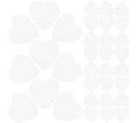 Ciieeo Nail Polish Remover Pads 200 Sheets Heart Shaped Cotton Softer Surface and Easy to Carry Container Box for Manicure the Go Use