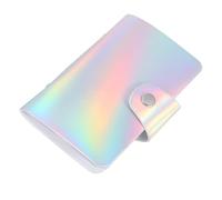 Ciieeo Nail Stamping Plate Holder Holographic Design Case Multifunctional Pouch for Nail Art Template Storage