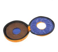 Ciieeo Nepal Handmade Meditation Bell Storage Pouch with Copper Bell Case Medium 10Cm Diameter Tingsha Cymbals Sleeve Tibetan Finger Cymbals Carry Bag for Percussion Instrument Protection