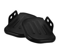 Ciieeo Non-slip Aluminum Bicycle Pedals Rear Footrests for Electric Mountain Bikes Mini Folding Bike Pegs with Stable Mount Comfortable Black Footrests for Adult Cycle Accessories