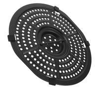 Ciieeo Nonstick Air Fryer Replacement Pan Crisper Tray for French Fries Bbq Steak Pizza Cooking Accessories High Heat Resistant Dishwasher Safe