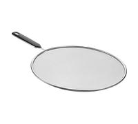 Ciieeo Oil Mesh Pot Lid Splatter Screen for Frying Pan Stainless Steel Oil Splashing Cover Cooking Tool Mesh Pot Lid Strainer Function for Kitchen Use