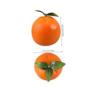 Ciieeo Orange Car Antenna Topper Plastic Fruit Decoration for Vehicles Truck Suv Car Antenna Ball with Bright Color for Enhanced Visibility and Durable Exterior Accessory