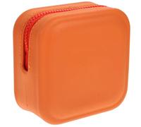 Ciieeo Orange EVA Outdoor Organizer for Power Bank and Cellphone | Smooth Zipper Finish, Anti-drop Containment, Tidy Desk Storage, Travel Use for Travelers