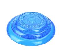 Ciieeo Outdoor Medium Blue Dog Chew Puppy Bite Disc for Large Dogs, Sturdy Throw Plate Training for Golden Retriever and Pet Play