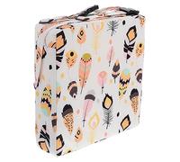 Ciieeo Pad for Dining Chairs, Waterproof Polyester Cartoon Cushion with Plume Pattern, Suitable for 1-5 Year Old Children, Portable Kids Seat Booster for Mealtime Seating