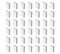 Ciieeo Paper Match Boxes with Strikers 50Pcs White Sliding Drawer Crush Resistant Blank Match Containers for Party and Outdoor Activities